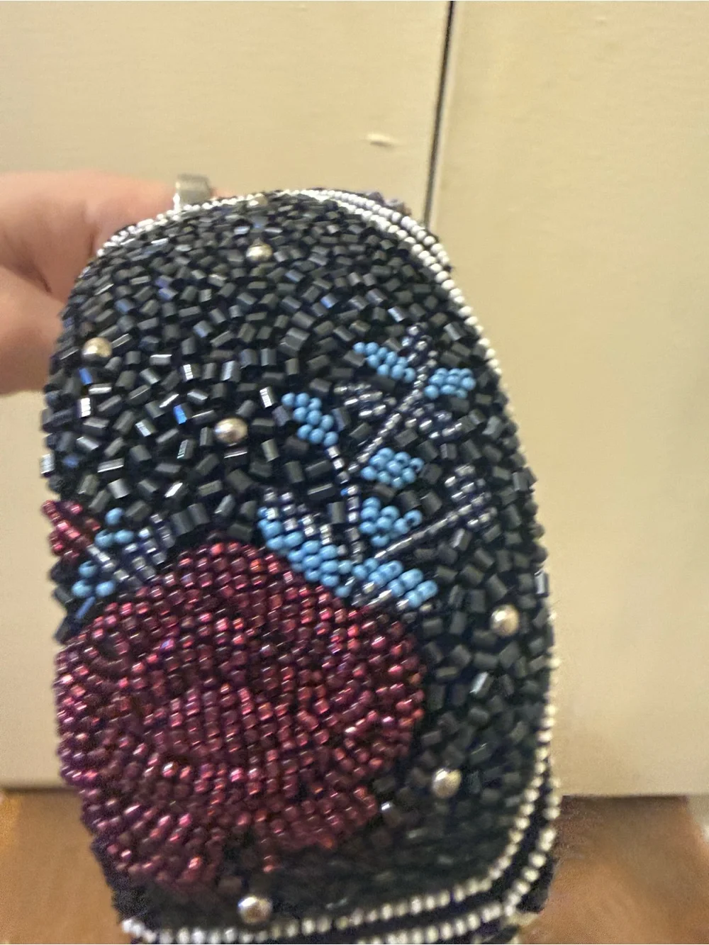 Ganni structured beaded